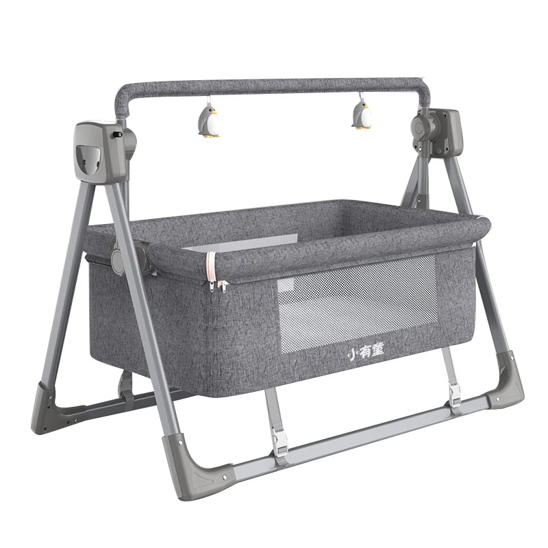 Electric Multifunctional Portable Rocking Baby Cradle