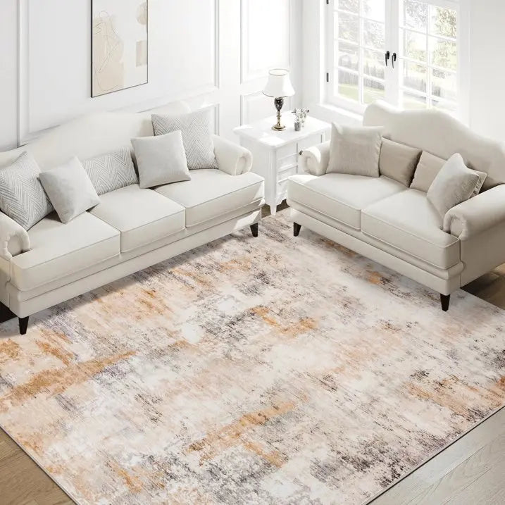 Modern Large Soft Abstract Size Area Rug for Living Room, Bedroom, and Home Decor