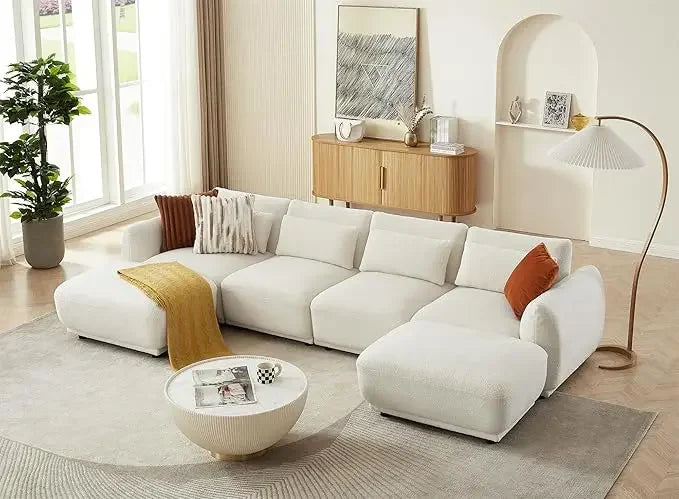 Modular U Shaped Convertible Sectional Sofa Couch for the Living Room