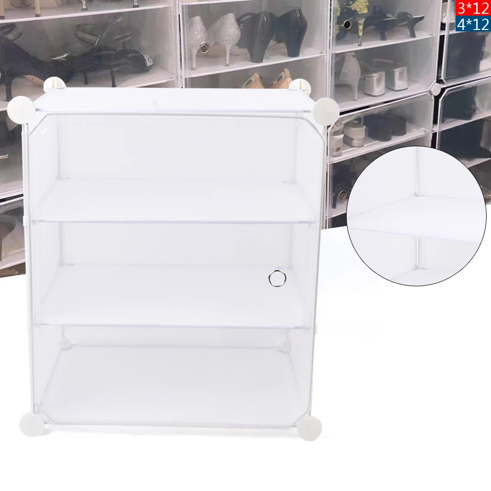 Free Standing Multi-Layer Dust and Waterproof Large Shoe Organizer Rack