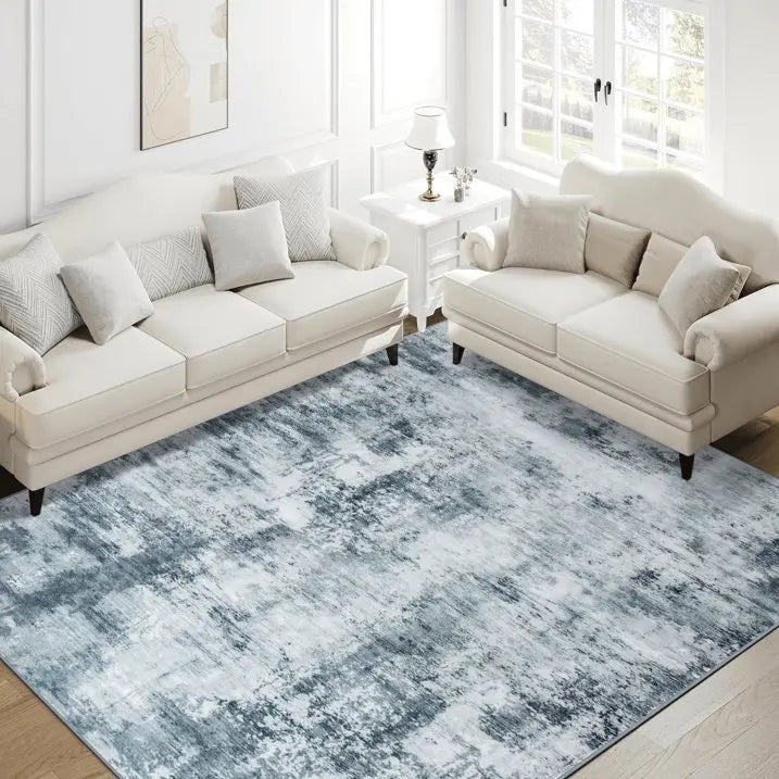 Modern Large Soft Abstract Size Area Rug for Living Room, Bedroom, and Home Decor