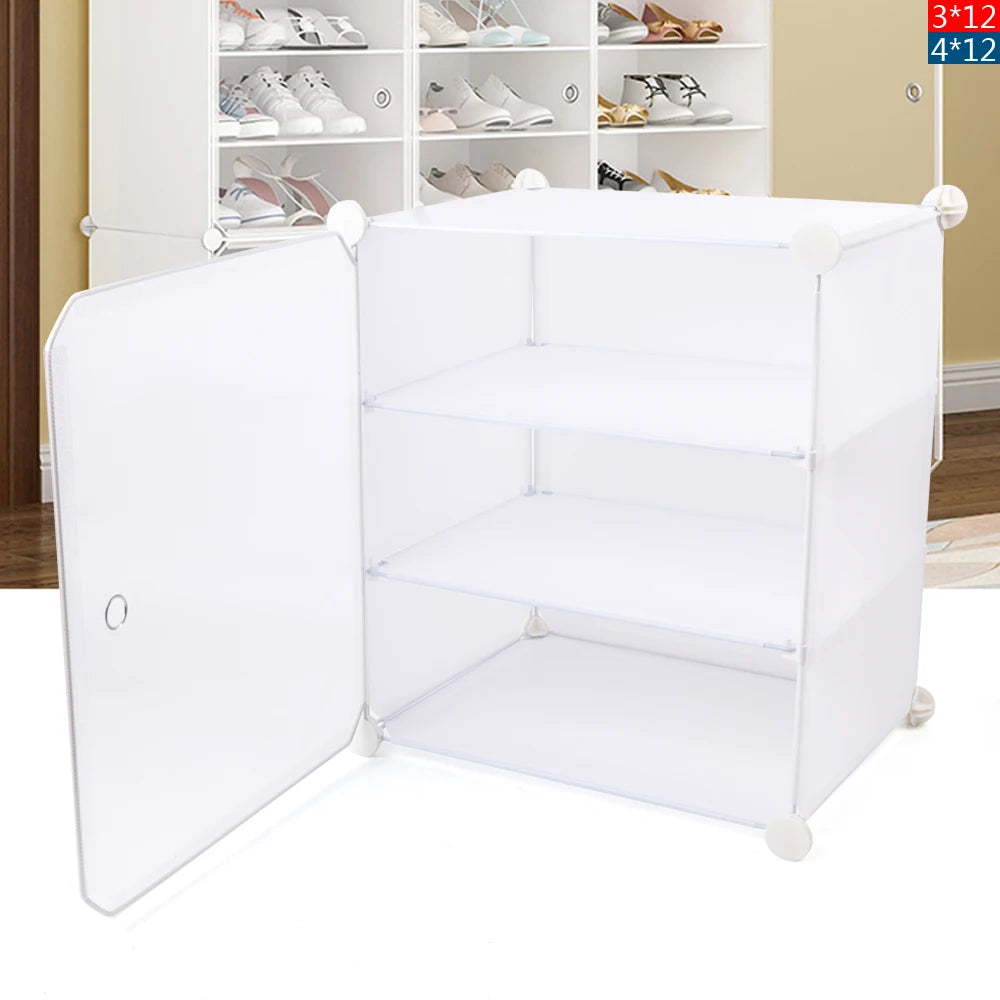 Free Standing Multi-Layer Dust and Waterproof Large Shoe Organizer Rack