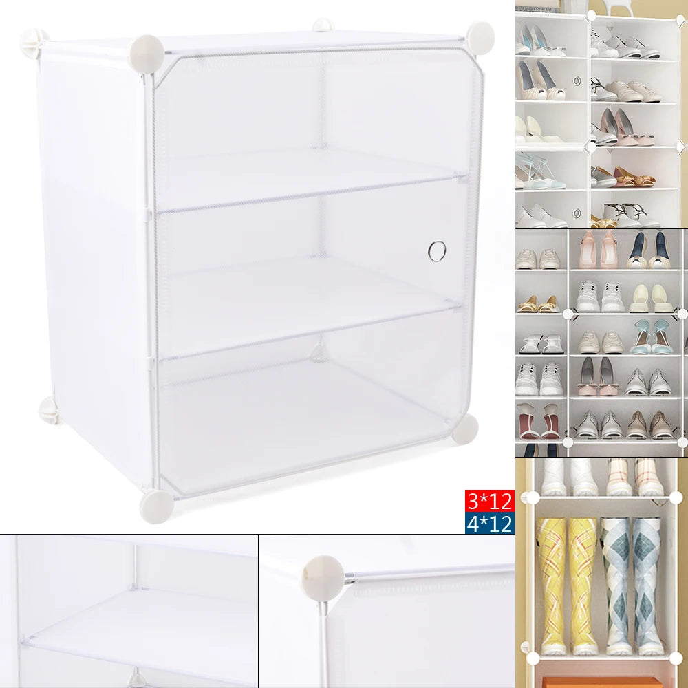 Free Standing Multi-Layer Dust and Waterproof Large Shoe Organizer Rack