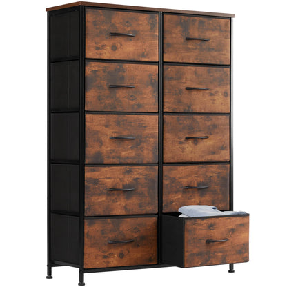 10 Drawers Wardrobe Steel Frame Closet