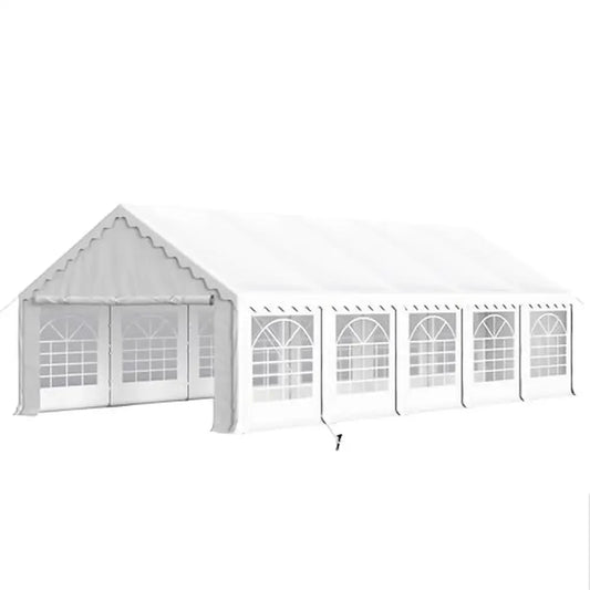 32'x16' Outdoor Wedding Event Canopy with Removable Sidewalls