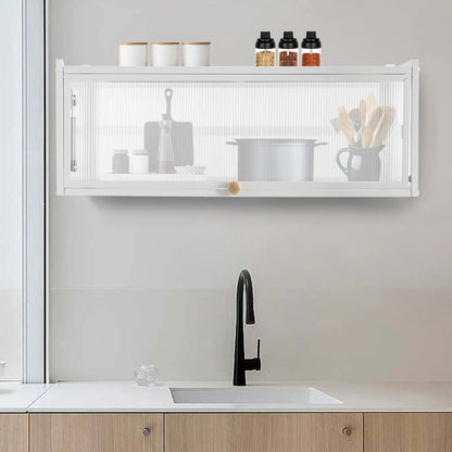 Wall Mounted Storage Cabinet Medicine Books Cabinet Bathroom Kitchen Cupboard