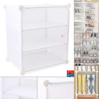Free Standing Multi-Layer Dust and Waterproof Large Shoe Organizer Rack